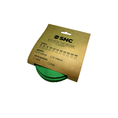 LONBRADE DISCO VELCRO ÓXIDO DE ALUMINIO