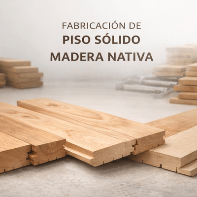 PISO NATIVO MADERA SOLIDA