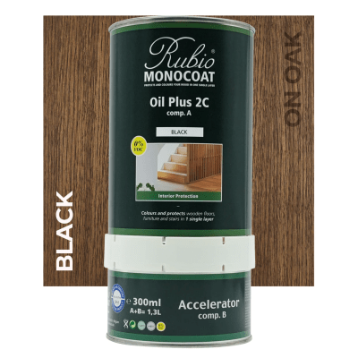 Otra vista de Rubio Monocoat Oil Plus 2C Black