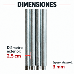 Miniatura de Tubo Para Prensa 3/4