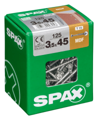 Miniatura de TORNILLO SPAX (MDF/HDF) UNIVERSAL ø 3,5 mm, L.45 mm