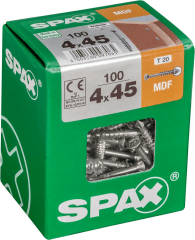 Miniatura de TORNILLO SPAX (MDF/HDF) UNIVERSAL ø 4 mm, L.45 mm