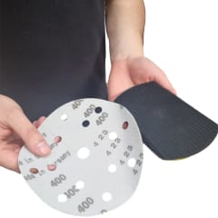 Miniatura de Taco de Lijado Manual con Velcro
