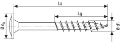 Miniatura de TORNILLO SPAX ø 8 mm, L.160 mm