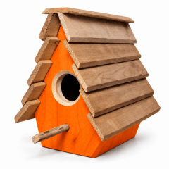 Miniatura de Casita para Pájaros · Retazos con Vida