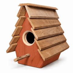 Miniatura de Casita para Pájaros · Retazos con Vida