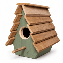Miniatura de Casita para Pájaros · Retazos con Vida
