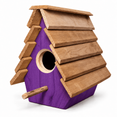 Miniatura de Casita para Pájaros · Retazos con Vida