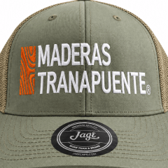 Miniatura de Gorro Trucker Maderas Tranapuente Verde Oliva