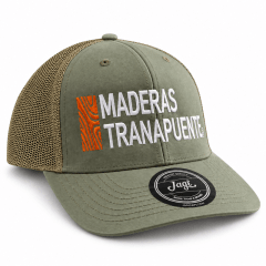 Miniatura de Gorro Trucker Maderas Tranapuente Verde Oliva