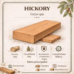 Miniatura de HICKORY FAS (NOGAL AMERICANO)