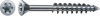 TORNILLO SPAX (MDF/HDF) UNIVERSAL ø 4 mm, L.50 mm1