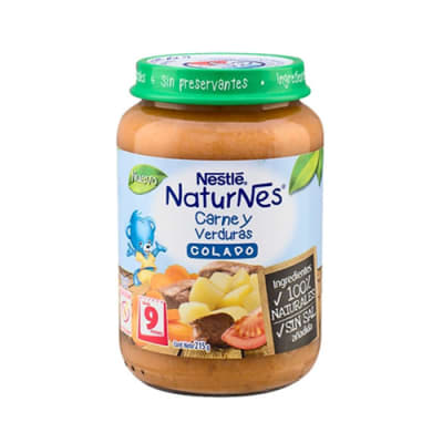 Colado  Nestle carne verduras 215 g