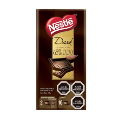 Chocolate Nestle bitter 65% cacao 100 g