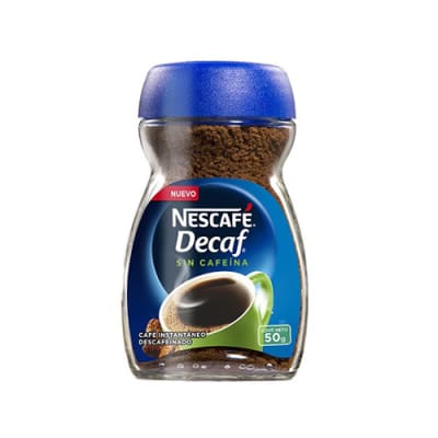 Café Nescafe descafeinado frasco 50 g
