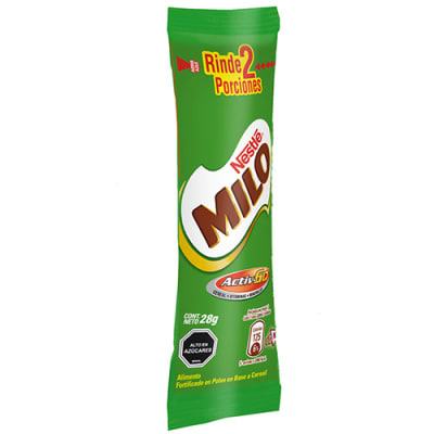 Alimento fortificado  Milo activ go 28 g 