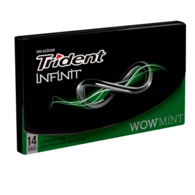Chicle Trident infniti mint  12 un.
