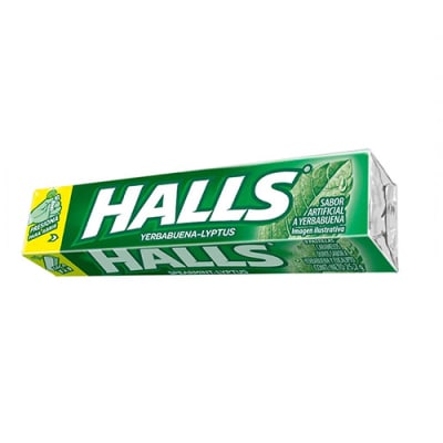 Caramelo Halls yerbabuena lyptus 25.2 g
