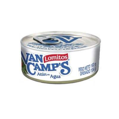 Atun Van Camp's en agua  160 g