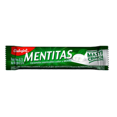 Caramelo Ambrosoli mentitas masti crunch 13.5 g 