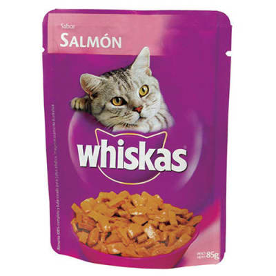 Alimento para gato Whiskas salmon 85 g