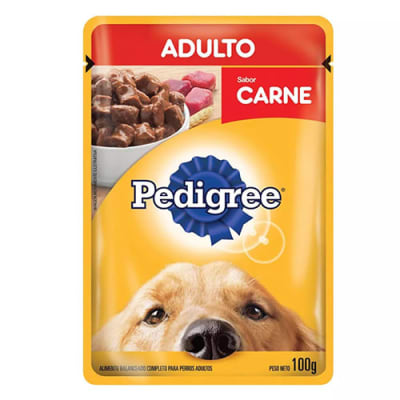 Alimento para perro Pedigree carne adulto  100 g