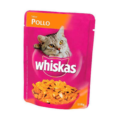 Alimento para gato Whiskas pollo 85 g