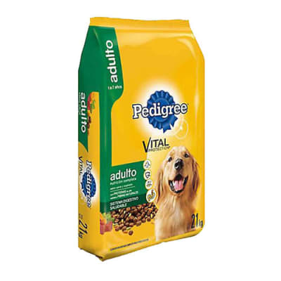 Alimento para perro Pedigree vida plena carne vegetales  21 kg