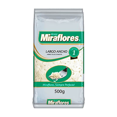 Arroz Miraflores grado 1 500 g