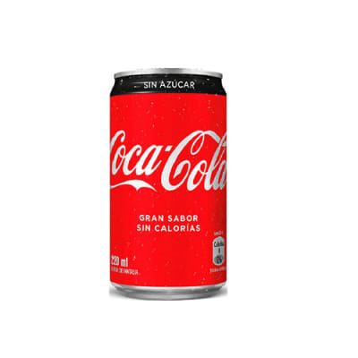 Bebida Coca Cola zero 220 mL