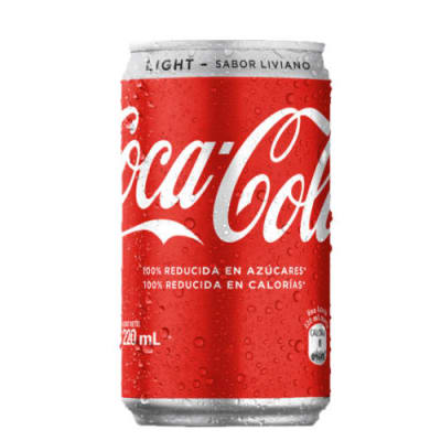 Bebida Coca Cola light 220 mL