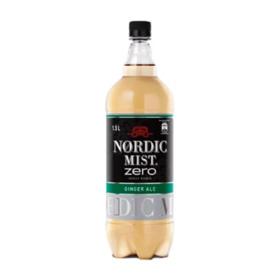 Bebida Nordic ginger ale zero 1.5 L