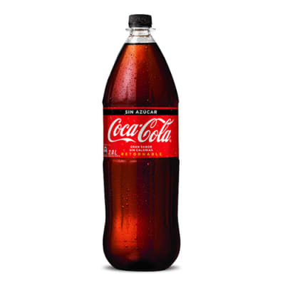 Bebida Coca Cola zero ret. 2 L