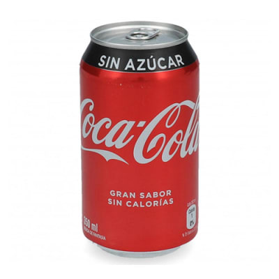 Bebida Coca Cola zero 350 mL