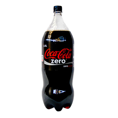 Bebida Coca Cola zero 2.5 L