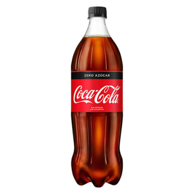 Bebida Coca Cola zero 1 L