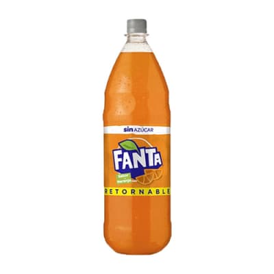 Bebida Fanta zero ret. 2 L