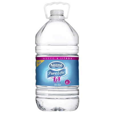 Agua Pure Life sin gas 6.0 L