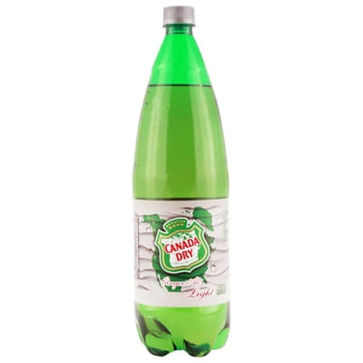 Bebida  Canada Dry ginger ale light 2.5 L