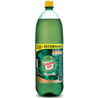 Bebida  Canada Dry ginger ale ret. 2 L