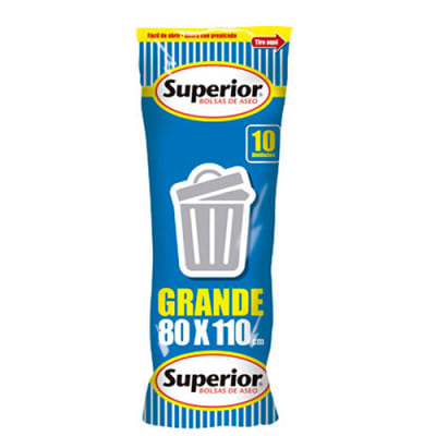 Bolsa de basura Superior 80 x 110 cm 10 un.
