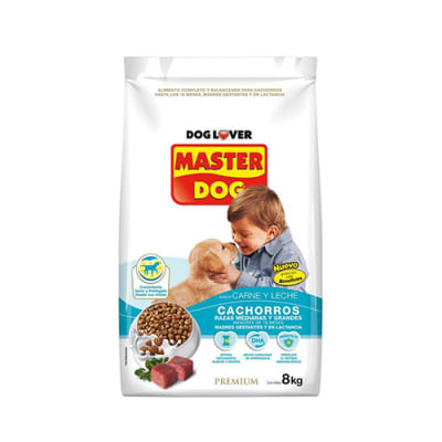 Alimento para perro Master dog cachorro 8 kg