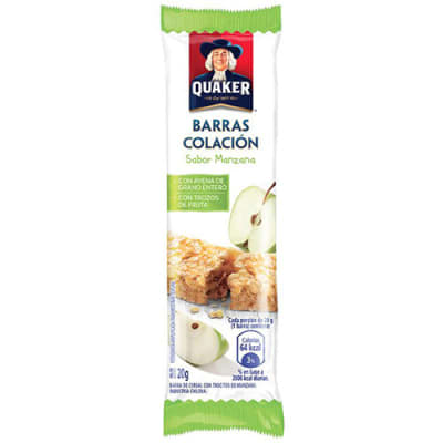 Barra de cereal Quaker manzana 20 g