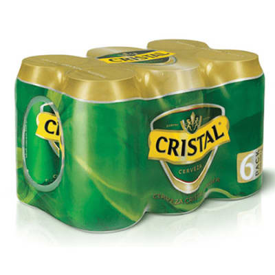 Cerveza Cristal 350 mL pack 6 un. 