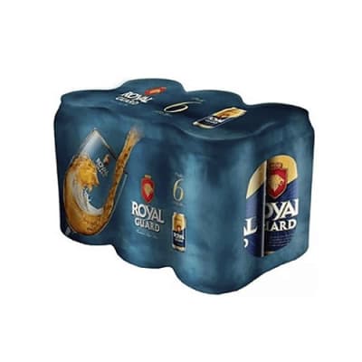 Cerveza Royal Guard 350 mL pack 6 un. 