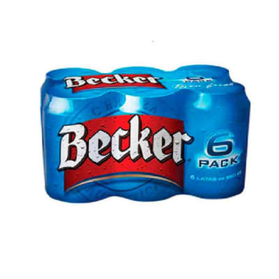 Cerveza Becker 473 mL pack 6 un. 