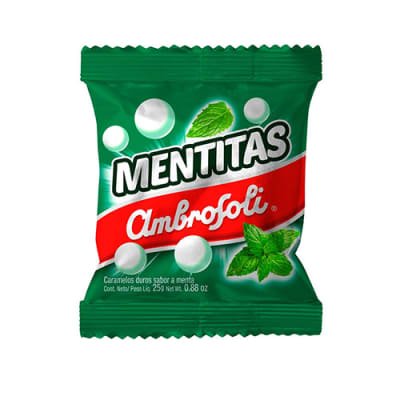 Caramelo Ambrosoli mentitas 25 g