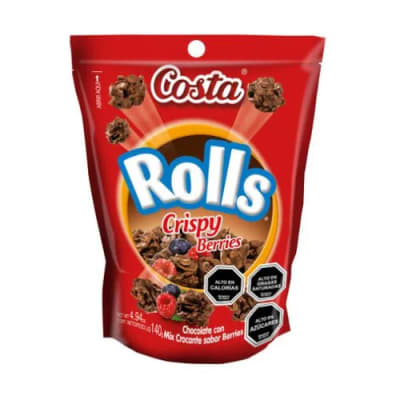 Chocolate Rolls crispy berries 140 g