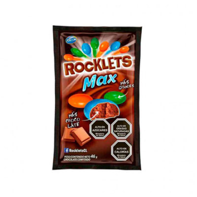 Chocolate Rocklets max  46 g
