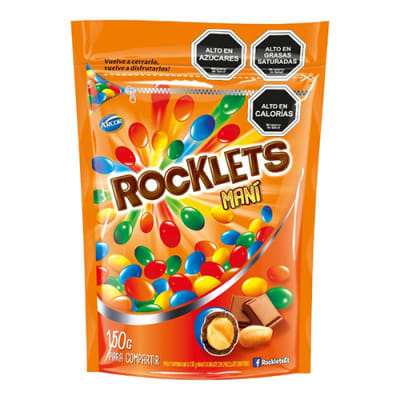 Chocolate Rocklets mani 150 g